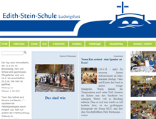 Tablet Screenshot of edith-stein-schule-lwl.de